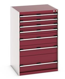 40028031.** Bott Cubio drawer cabinet with overall dimensions of 800mm wide x 750mm deep x 1200mm high...